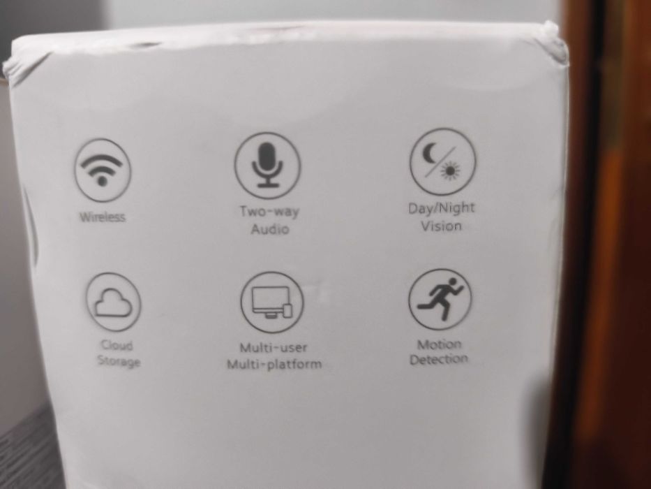 CCTV câmara Smart dupla lente