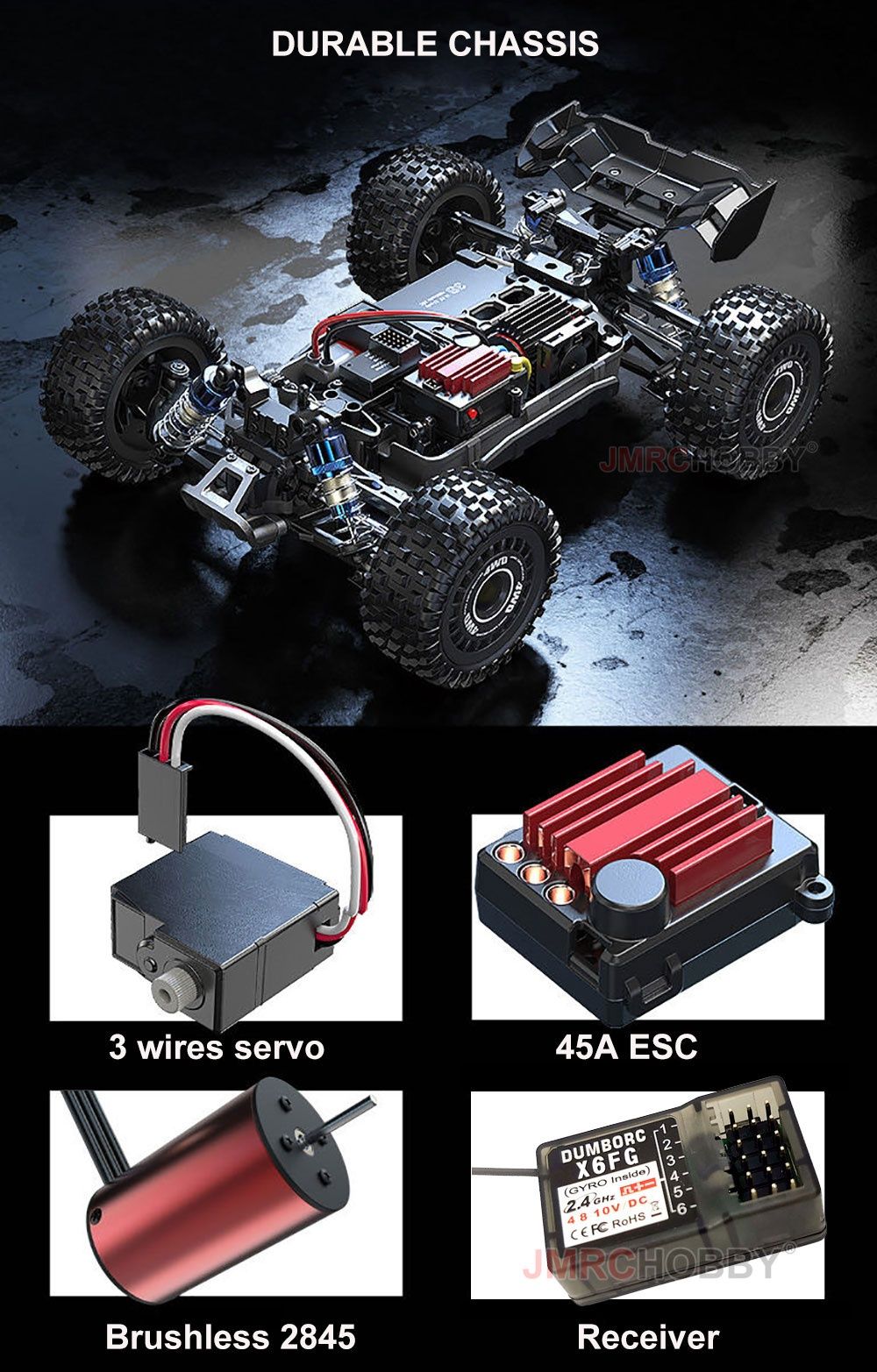 Машинка на радіокеруванні Hyper go mjx 16207