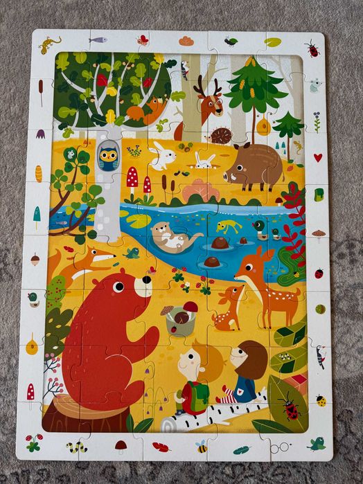 Zestaw Puzzle Czuczu, Zwierzęta i ich dzieci, Psi Patrol 3+ =OKAZJA=