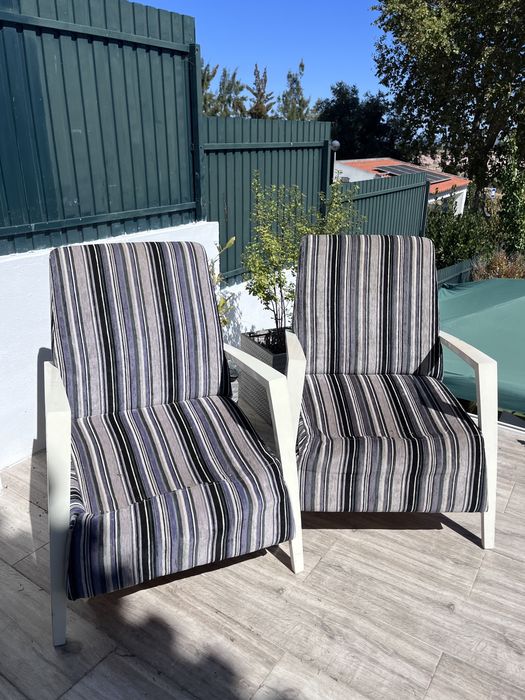 Cadeirões vintage recuperar