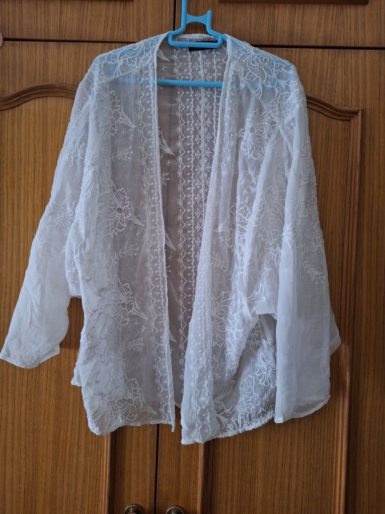 Casaco Branco Natura T: XS/S
