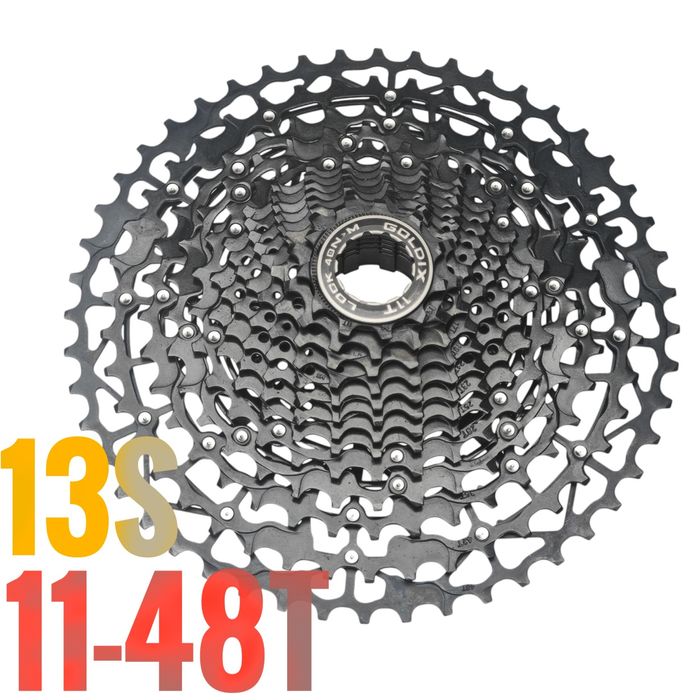 GOLDIX 13RZ 11-48T Shimano HG kaseta gravel sram red