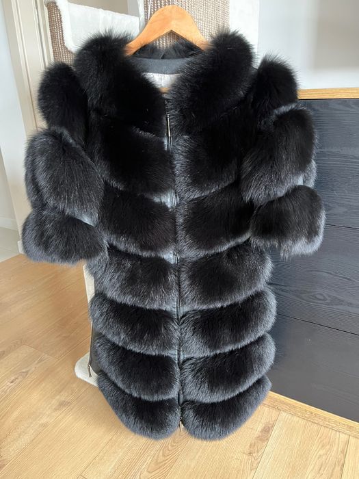 Futro z lisa czarnego