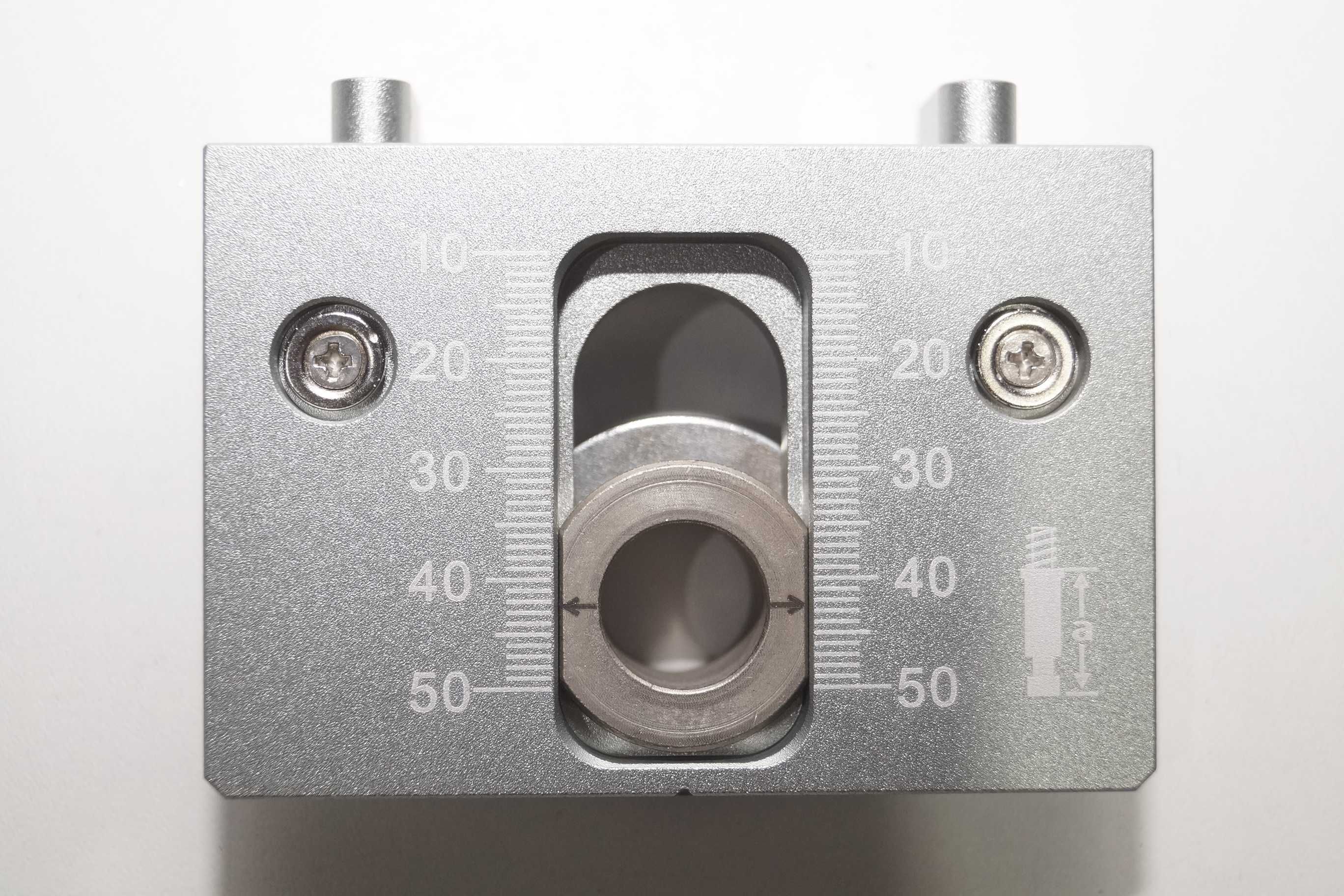 Zestaw prowadnic do kołków 3 w 1 Aluminiowy przyrząd do kołkowania