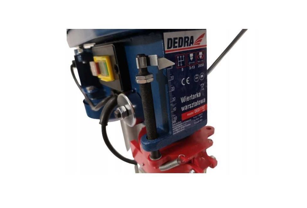 Precyzyjna WIERTARKA STOŁOWA 350W 13MM DEDRA Gwarancja Nowa