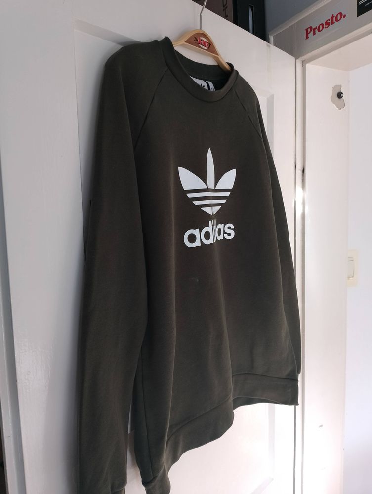 Adidas crewneck streetwear sportswear
