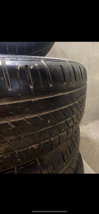 Продам колеса з хорошою літньою резиною на Santa fe 2