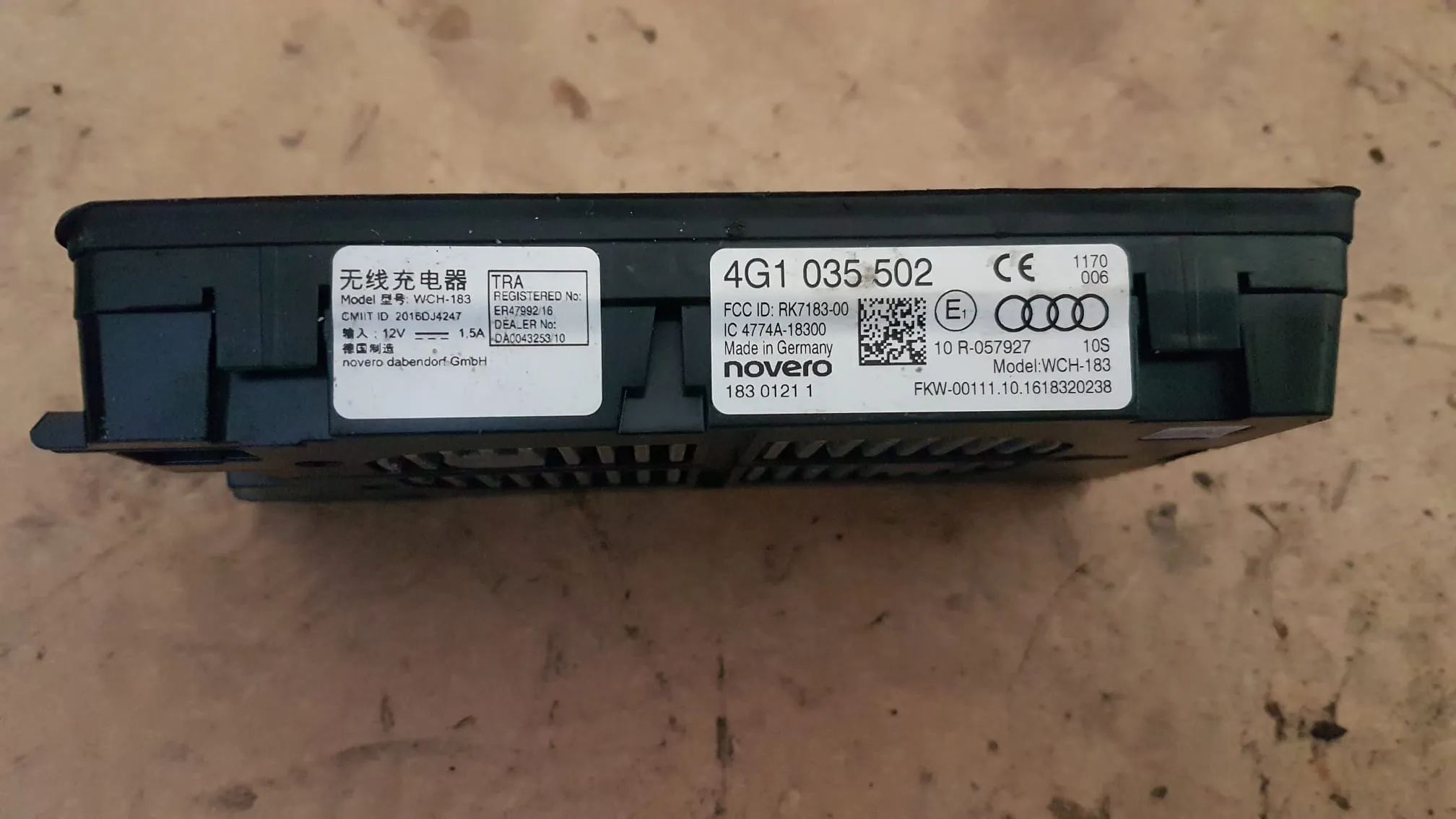AUDI A6 C7 A7 Q7 ŁADOWARKA INDUKCYJNA MODUŁ ANTENA 4G1035502