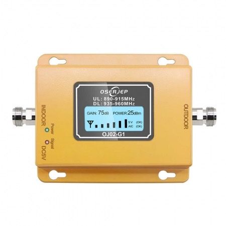 Усилитель сигнала (репитер) Oserjep OJ02-G1 2G GSM (900 МГц) з Антеною