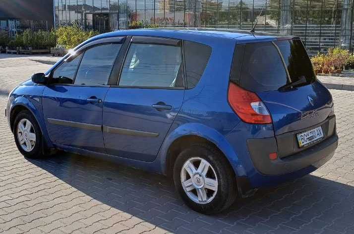 Renault Scenic 2 Phase2 1.6i 16V (k4M 812) 2007 р 315 тискм газ/бензин