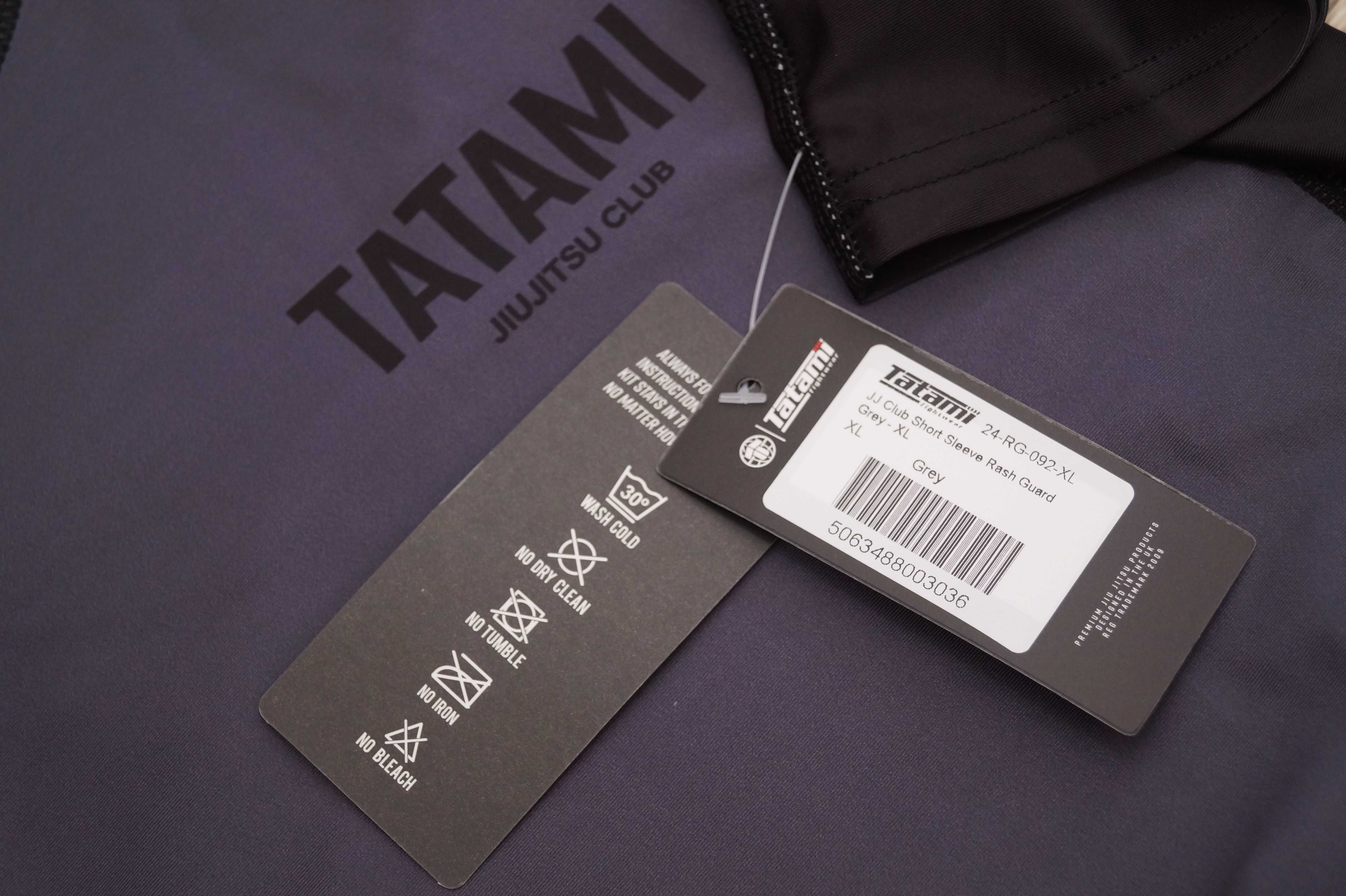 Рашгард TATAMI XL. Компрессионная футболка TATAMI BJJ. Jiu-Jitsu