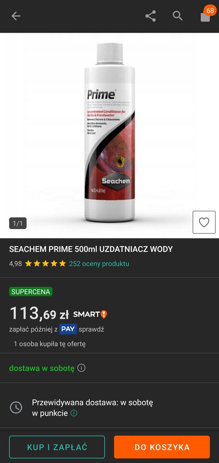 Akwarium 330L z rybami i pełnym wyposażeniem – gotowe do startu!