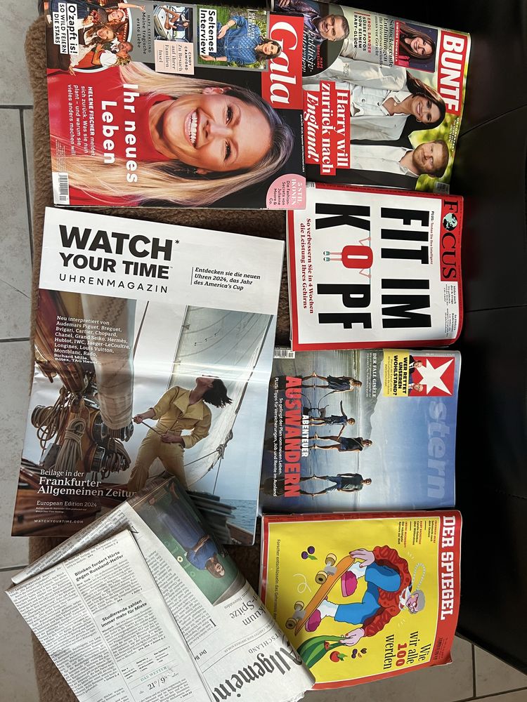 magazyny listopad 2024, język niemiecki