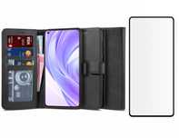 Etui Wallet 2 + Szkło Do Xiaomi Mi 11 Lite 4G / 5G