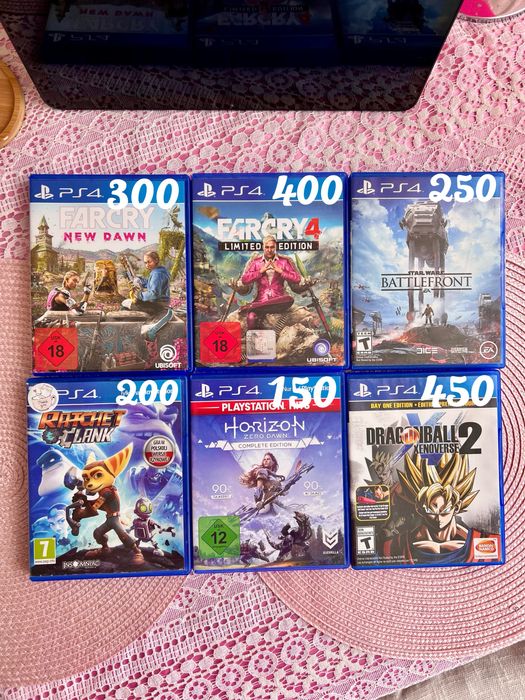 Диски игры ps4 лот playstation 4