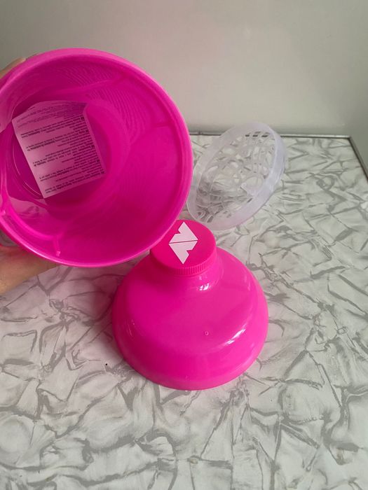 Шейкер для коктейлів all nutrition рожевий