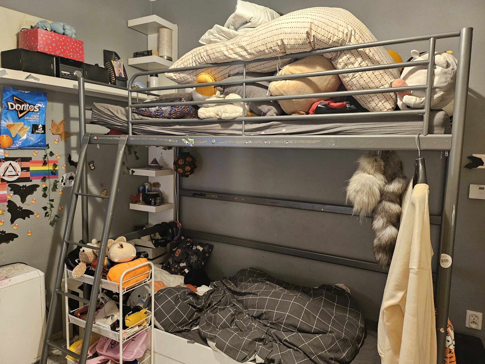 Łóżko piętrowe Svarta Ikea