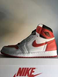 Nike Air Jordan 1 Retro High OG Heritage Red White 46