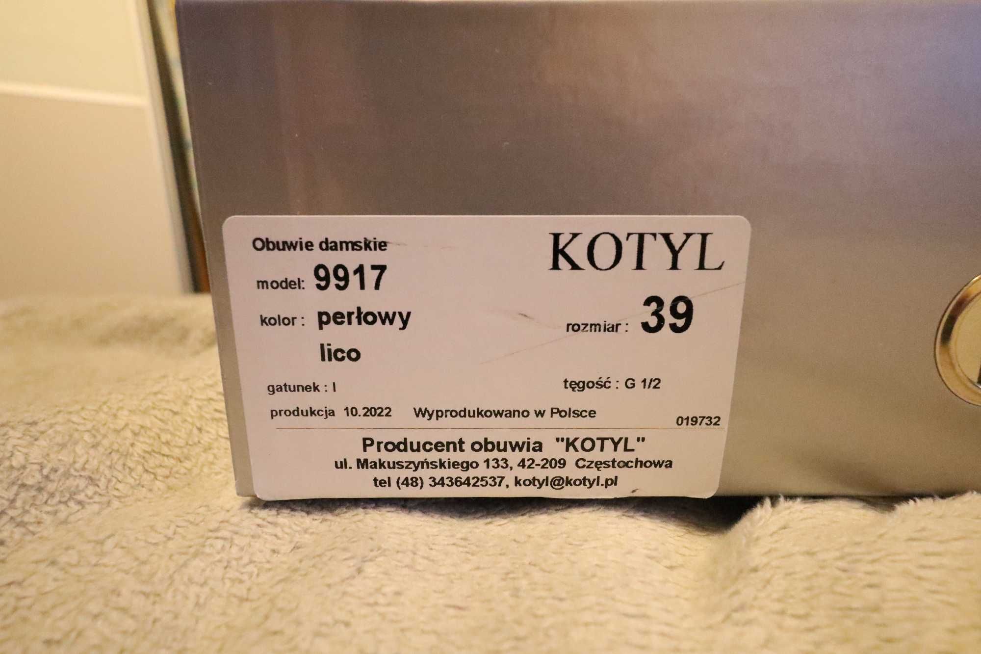 Nowe Buty Kotyl, rozm. 39