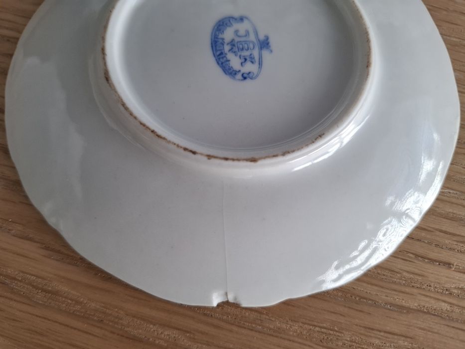 Conjunto de 3 chávenas de café JKW antigas