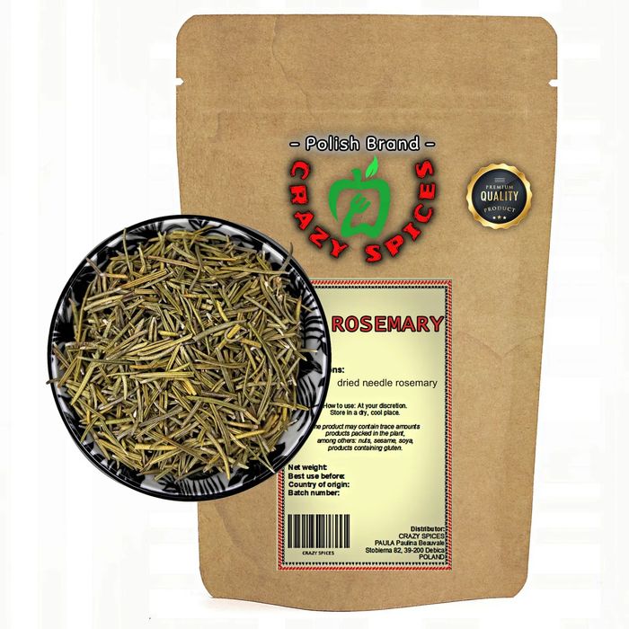Rozmaryn igły 100g – Aromat, który oczarowuje, CrazySpices