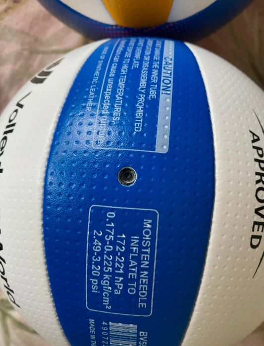 Oryginalna nowa piłka do siatkówki plażowej mikasa beach pro bv550c