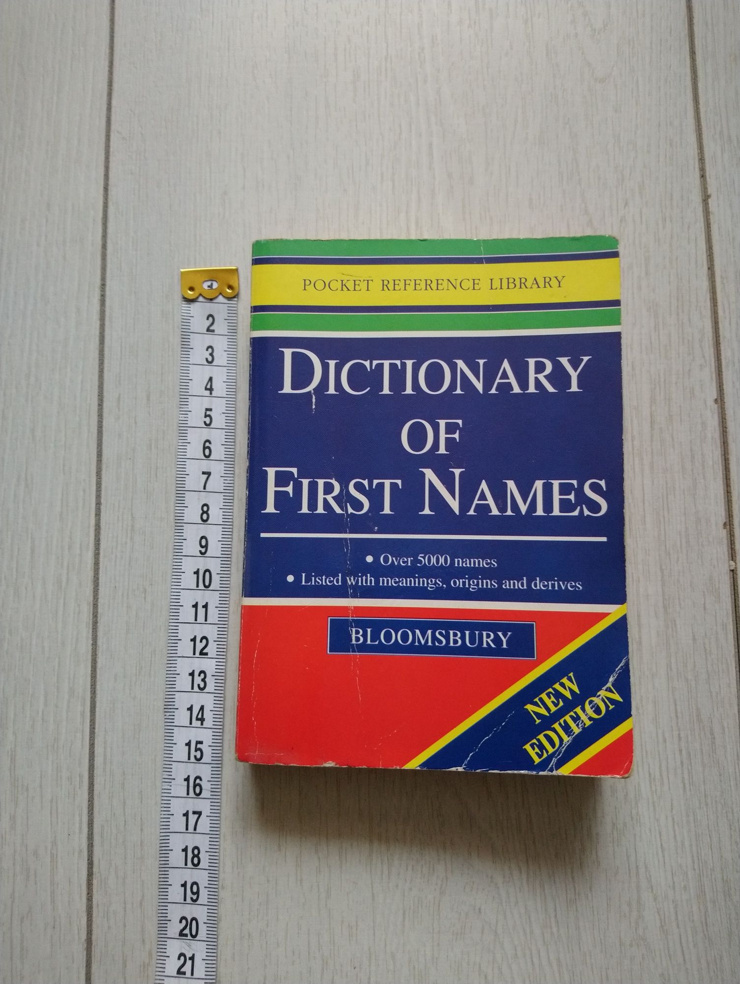 Книга Dictionary of First Names на английській мові