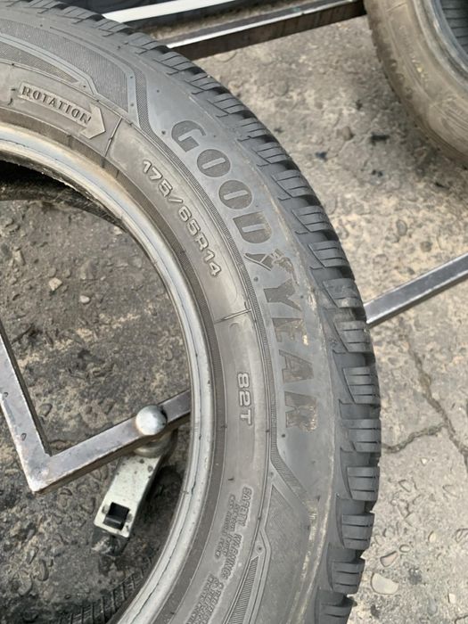Шини 175/65 R14 Goodyear 2023р, зима, 7,5мм