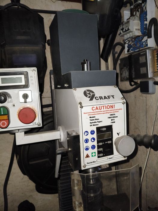 Фрезерно сверлильный станок 9craft dm25l