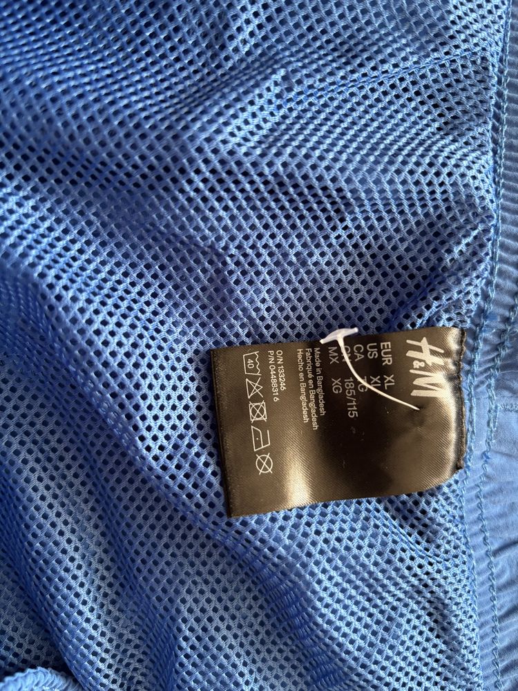 Шорти нові H&M синьо блакитного кольору