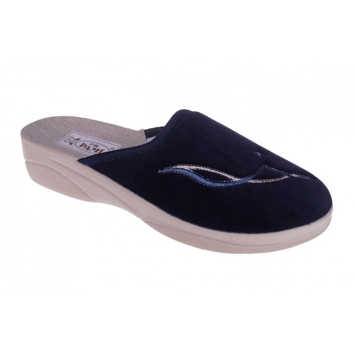 Kapcie damskie domowe laczki naturalne welurowe pantofle POLSKIE 38