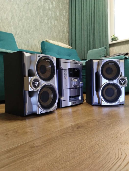 Мощный 400 Вт Sony ( Блютуз / AUX / Bluetooth ) муз центр Сони Соні