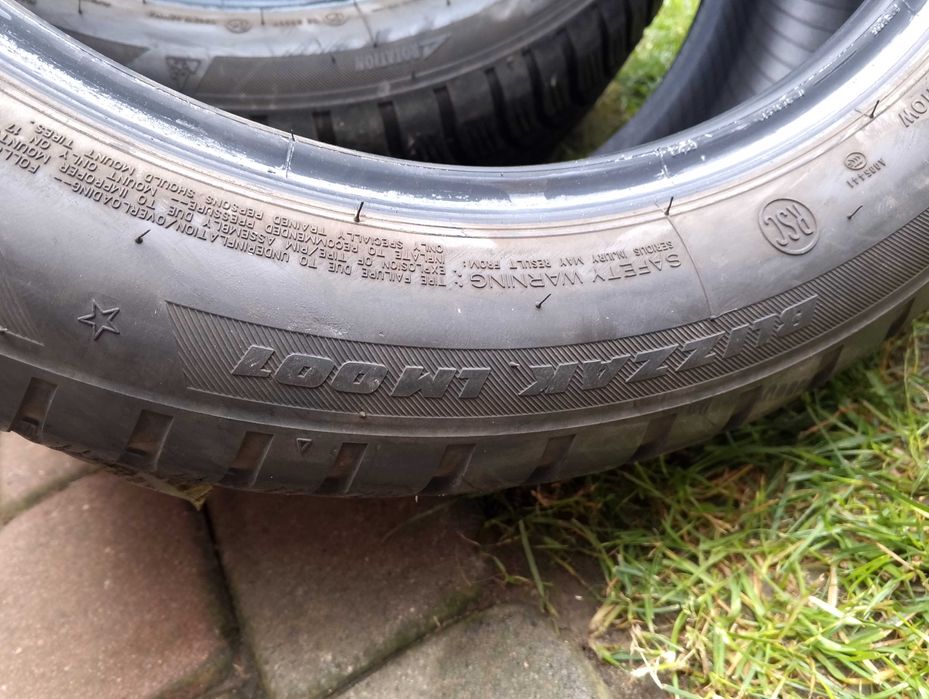 opony 4 szt. 225/50/17 Bridgestone Blizzak LM 001  Run-flat