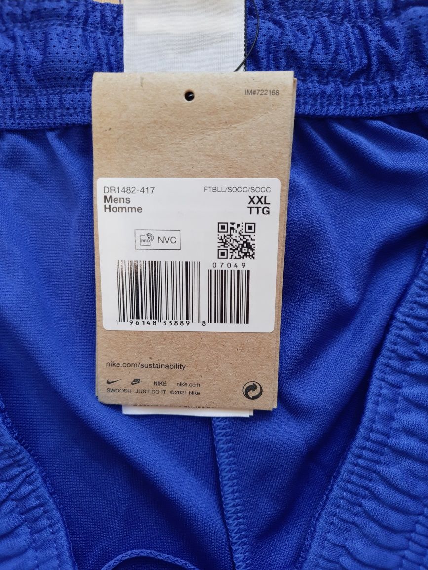 Чоловічі шорти  NIKE PSG M NK DF STRK SHORT KZ KS CL BLUE DR1482-417