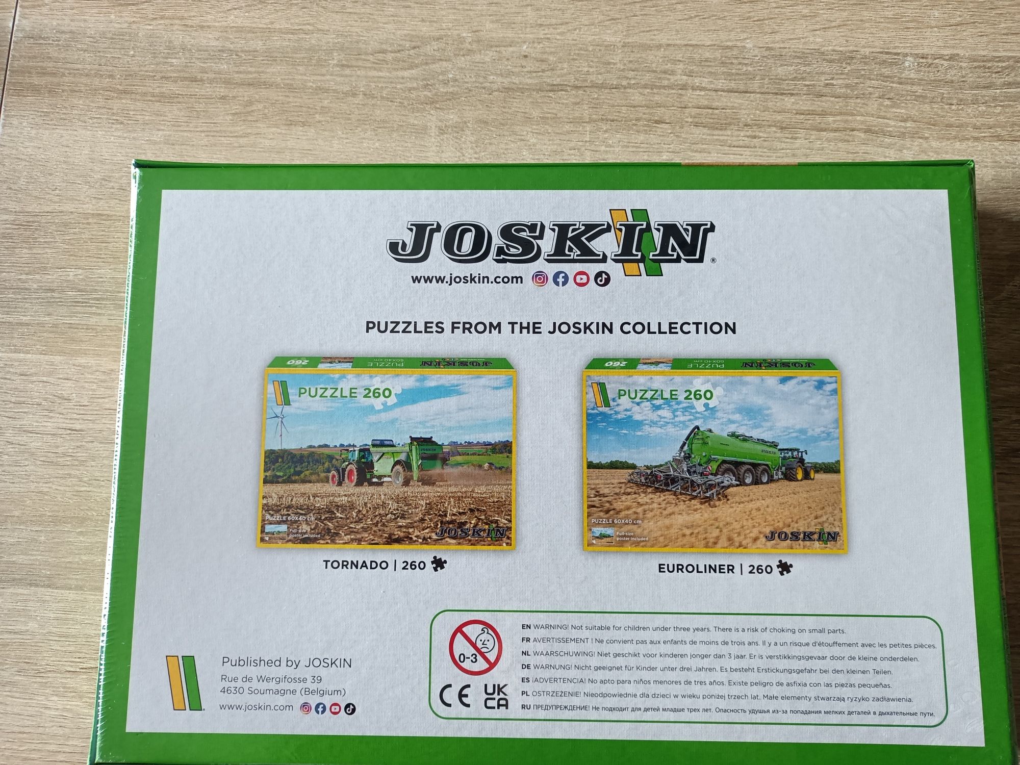 Nowe puzzle Euroliner firmy Joskin 260 elementów