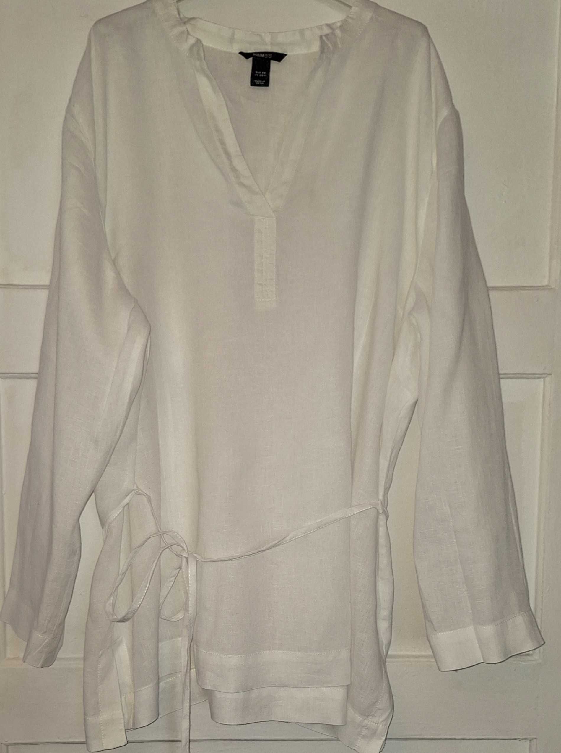 Koszula lniana H&M  BB