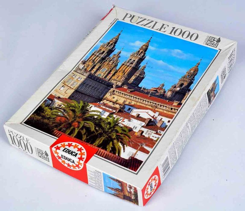 1000 peças - Santiago Compostela (68x48 cm)