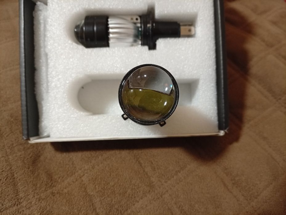 Led-лампи головного світла, лінзовані, H4