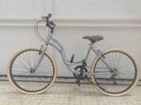 Bicicleta Esmaltina com acessórios