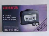 NOWY Walkman AIWA HS-PS152 (BK) Odtwarzacz Kasetowy - 1998r.- OKAZJA !