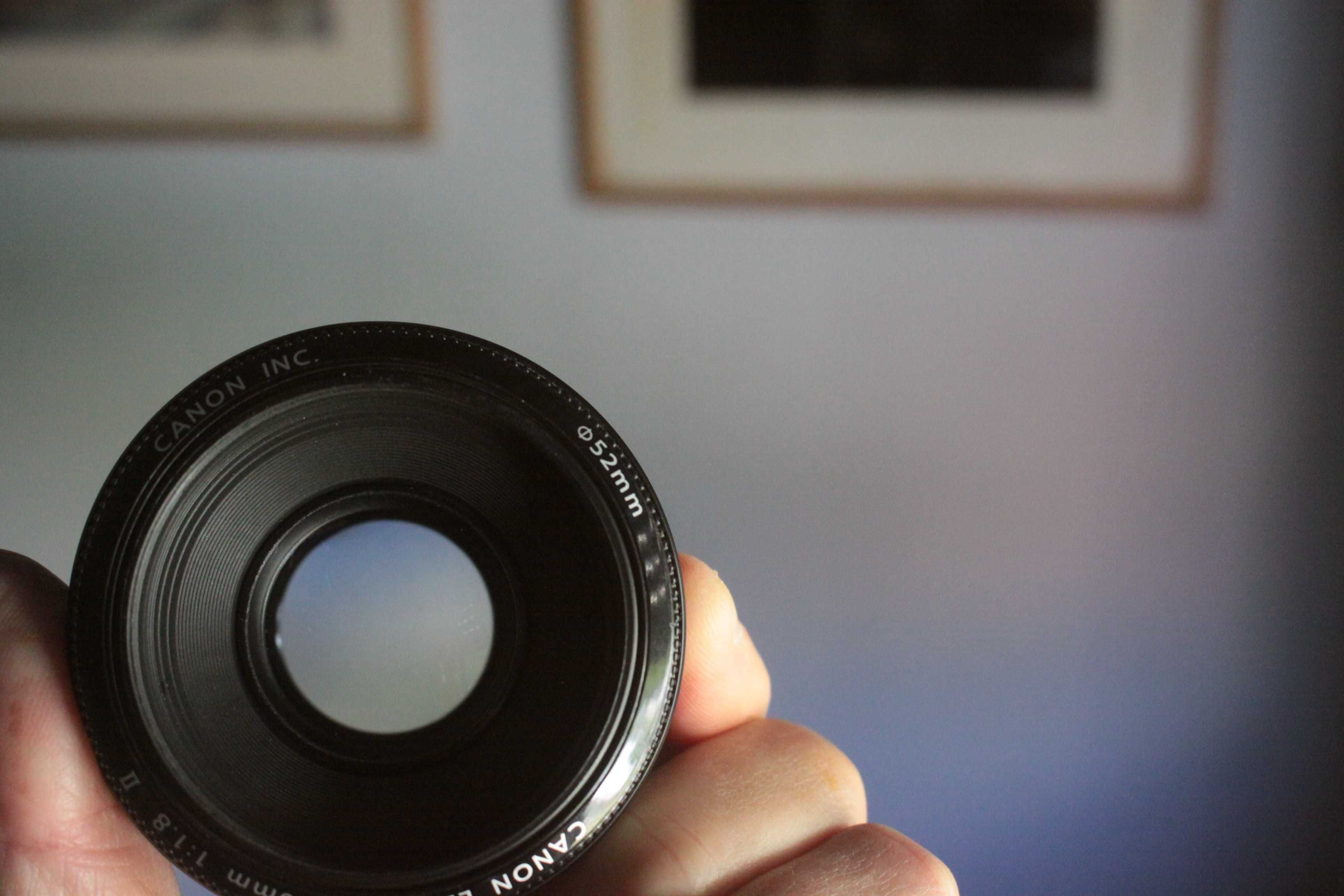Objectiva Canon 50mm 1.8 serie II