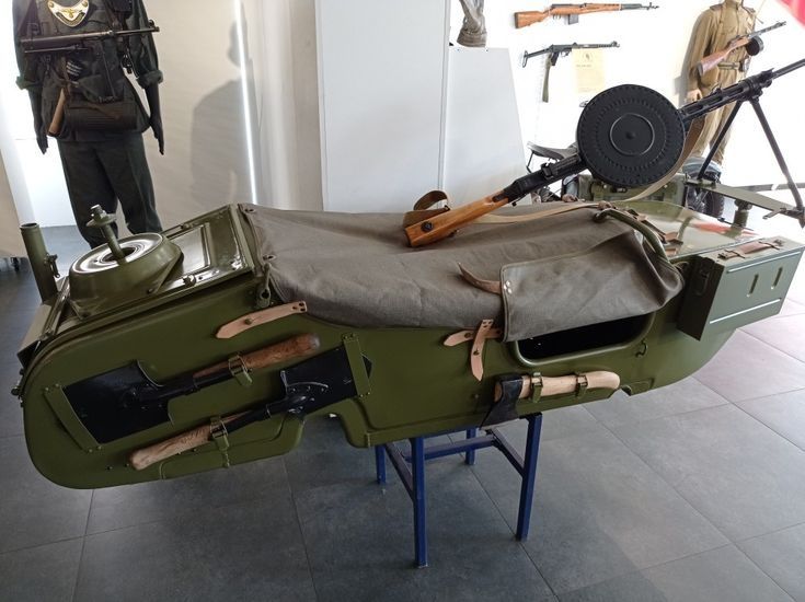 Łopata oryginalna Cccp mocowania K750 Dniepr Ural M72 MW uaz gaz 69