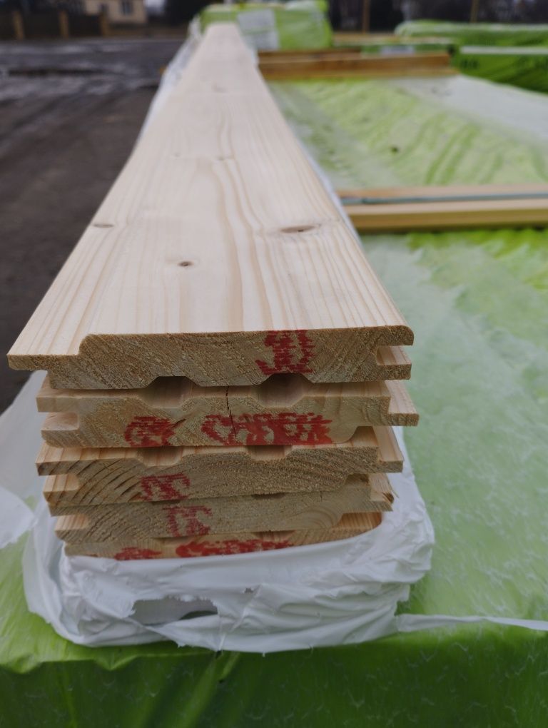 Drewno konstrukcyjne c24,  Deska elewacyjna