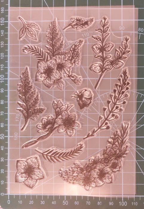 31. Zestaw stempli silikonowych scrapbooking