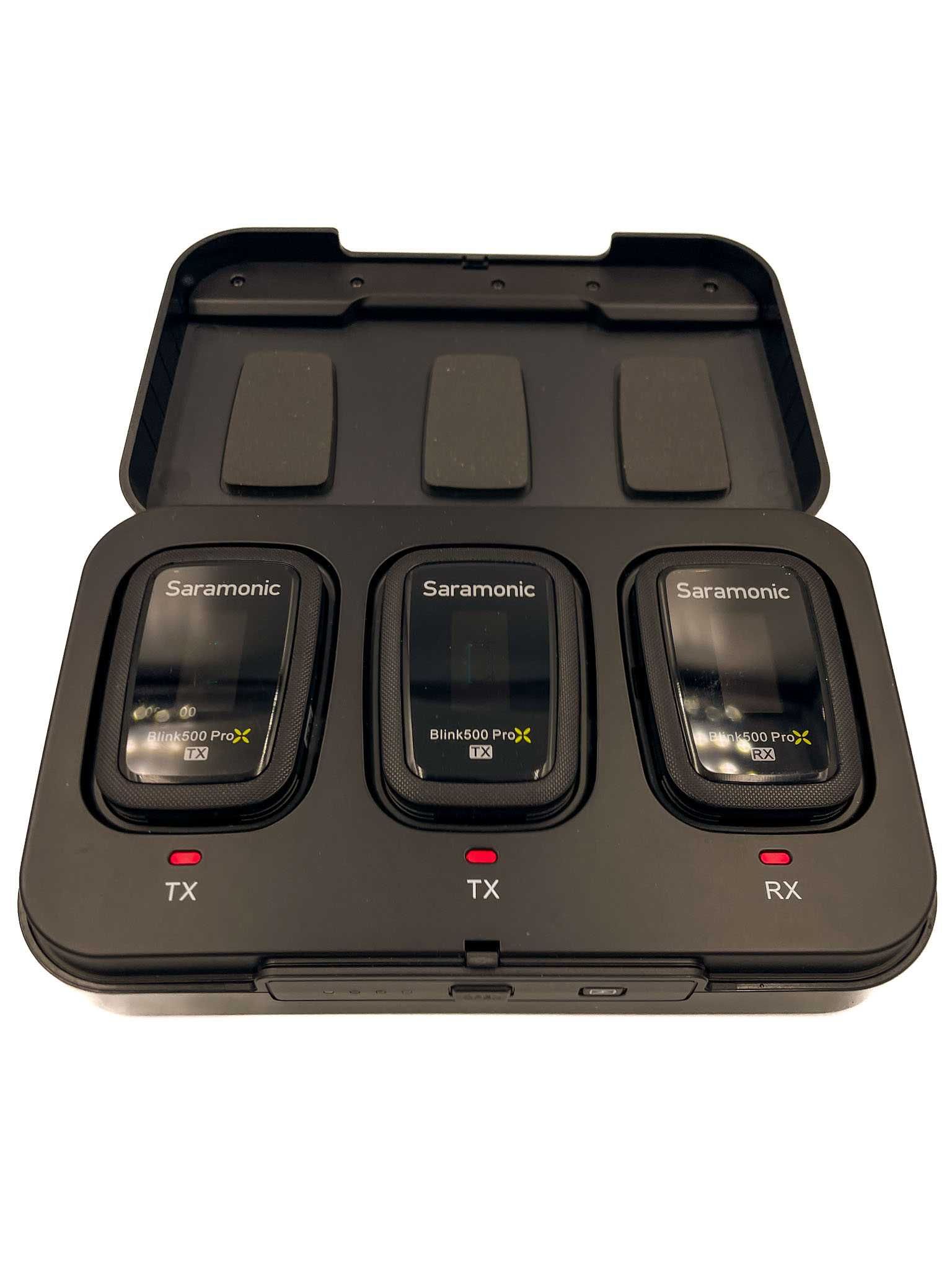 Mikrofony bezprzewodowe Saramonic Blink500 PROX B2 (RX + 2X TX)