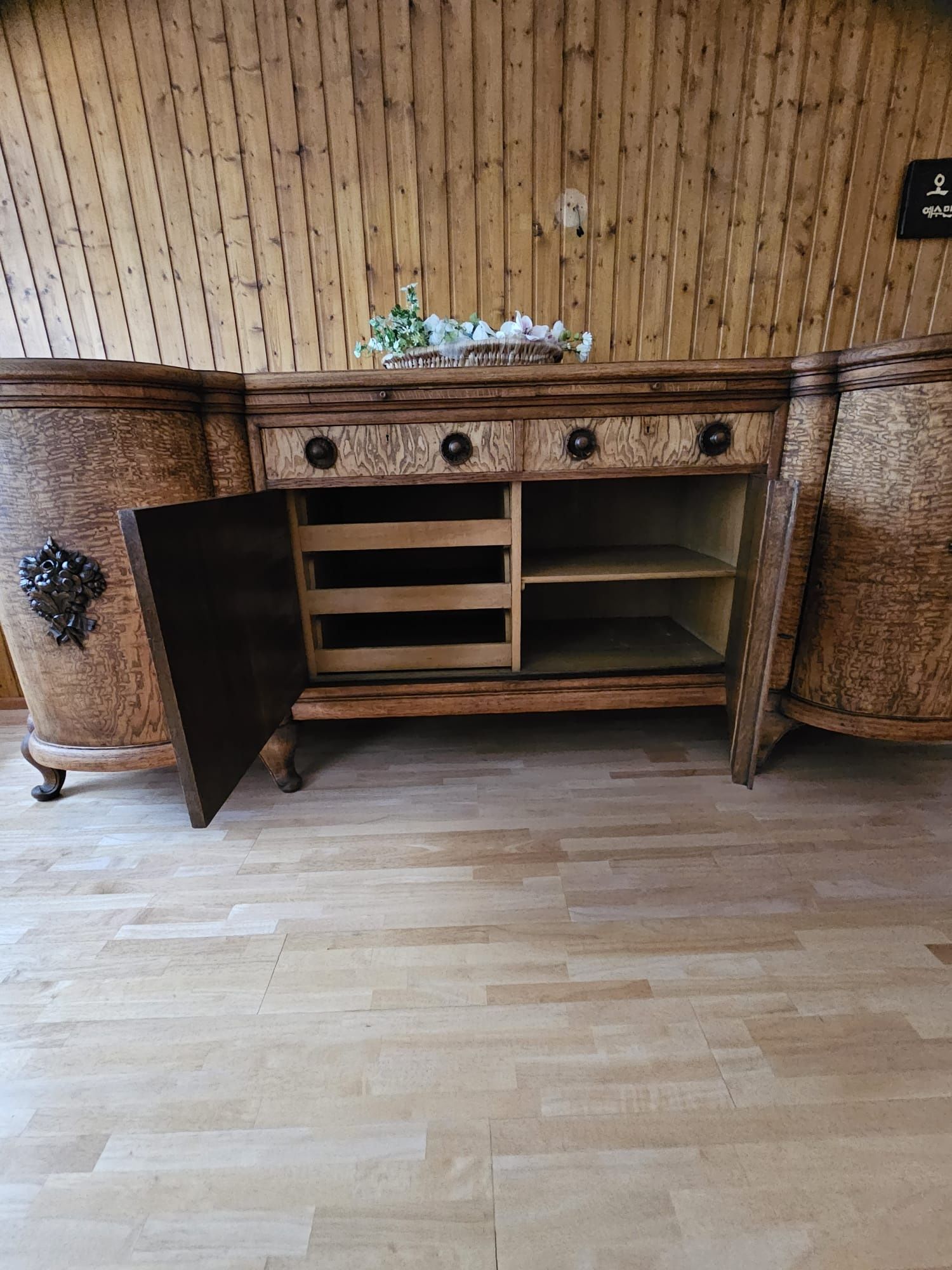 Komoda stylowa lite drewno