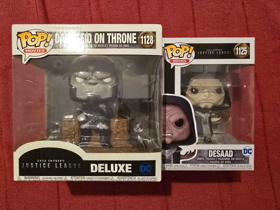 Zack Snyder's Justice League Set - Darkseid on Throne and DeSaad