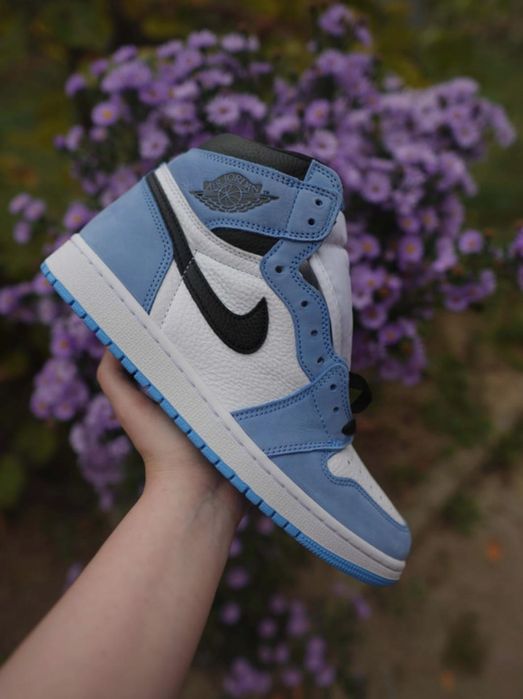 Nike air jordan 1 niebieskie buty męskie jordan klasyczne sneakers