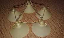 lampa sufitowa 5 kloszy