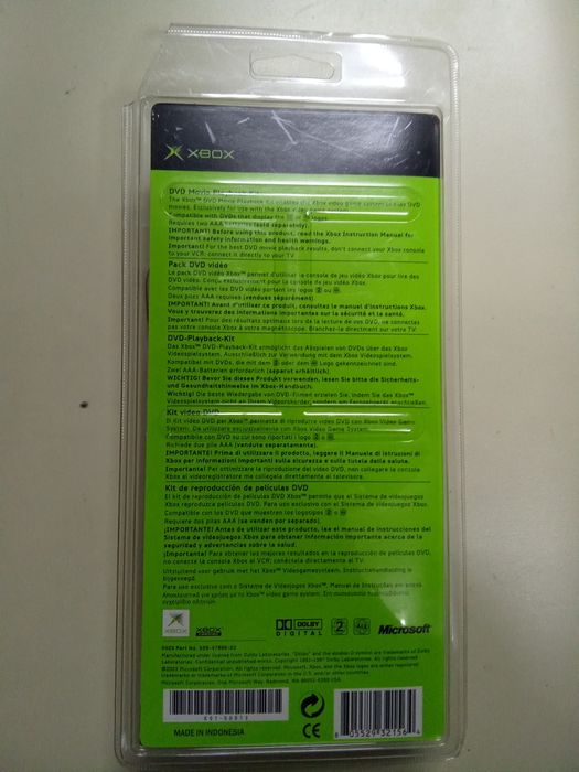 Comando DVD para Xbox Novo e selado